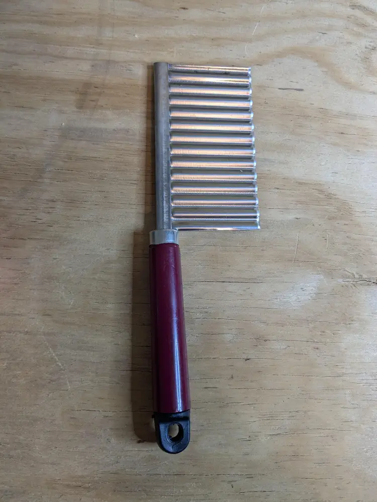 French Fry Knife Potato Cutter With Ridges Vegetable Knife