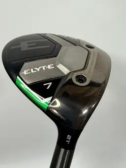 Callaway Elyte 7 Wood 21° Denali Charcoal 60g Stiff Flex 42” Head cover