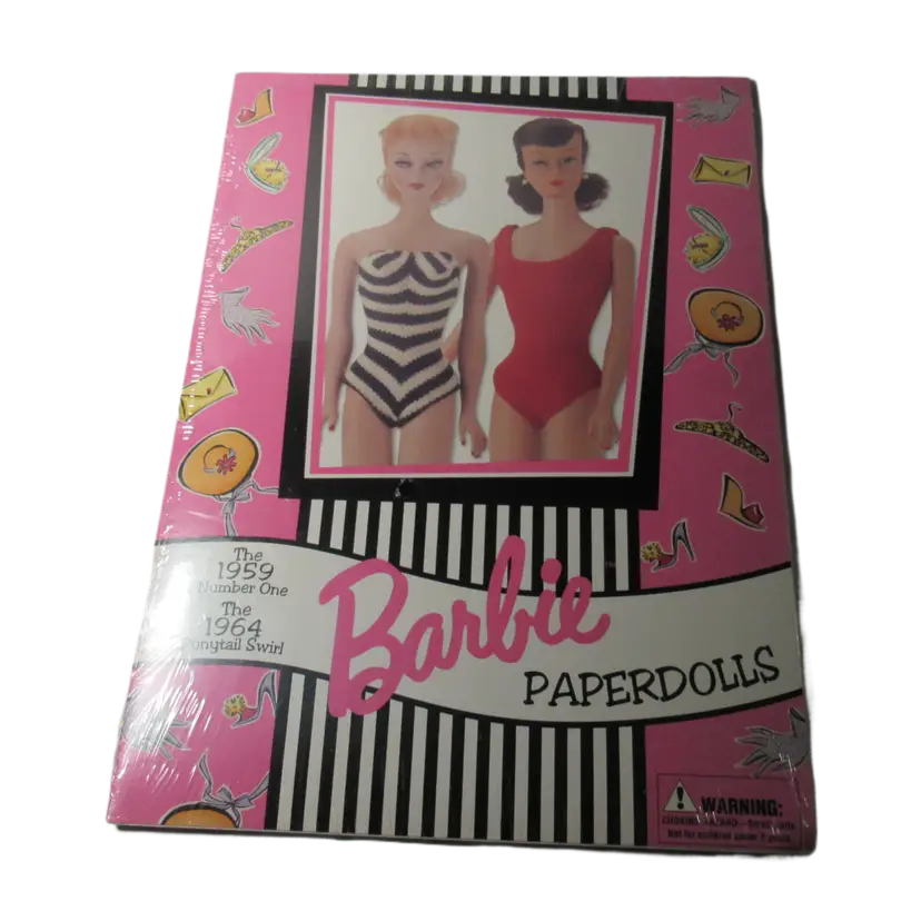 Vintage New Barbie Paper Doll Book