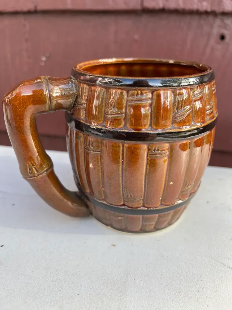Vintage Barrel Mug 