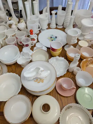 Milk Glass Monday Evening Edition $5 SB