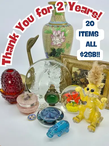 Let’s Celebrate 🎉 ~Each Item Has A Story 