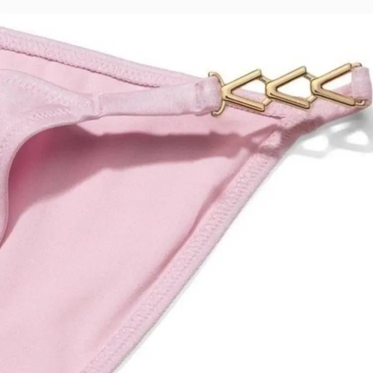 XXL-Victoria Secret chain strap bikini bottoms Lusty Lilac 💞 NWT
