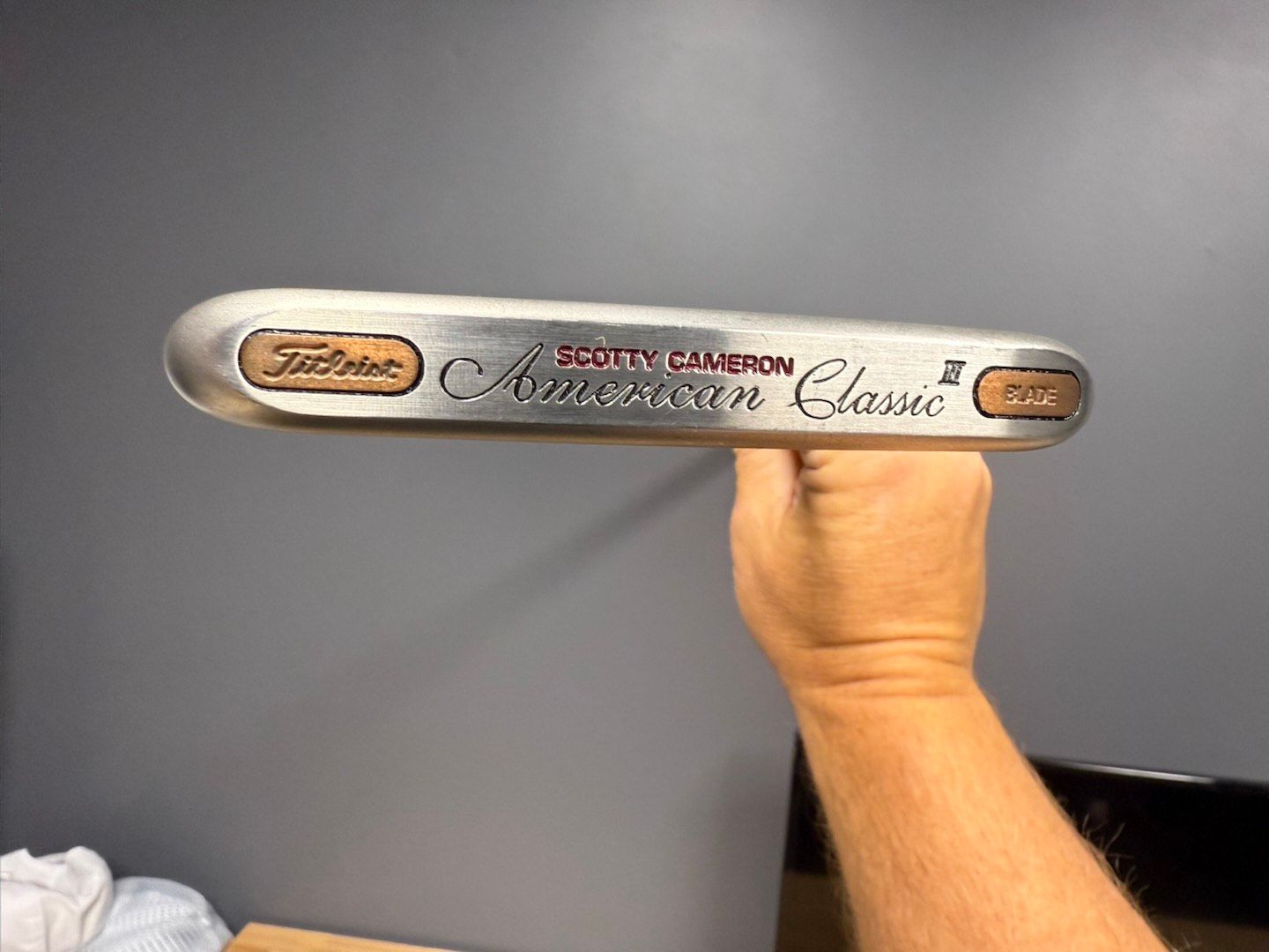 Mint!! Scotty Cameron American Classic III With Headcover And