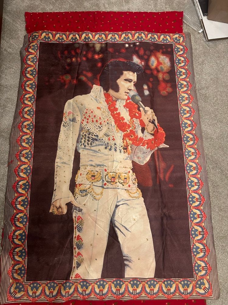 *35 Vintage Elvis Tapestry Huge Large