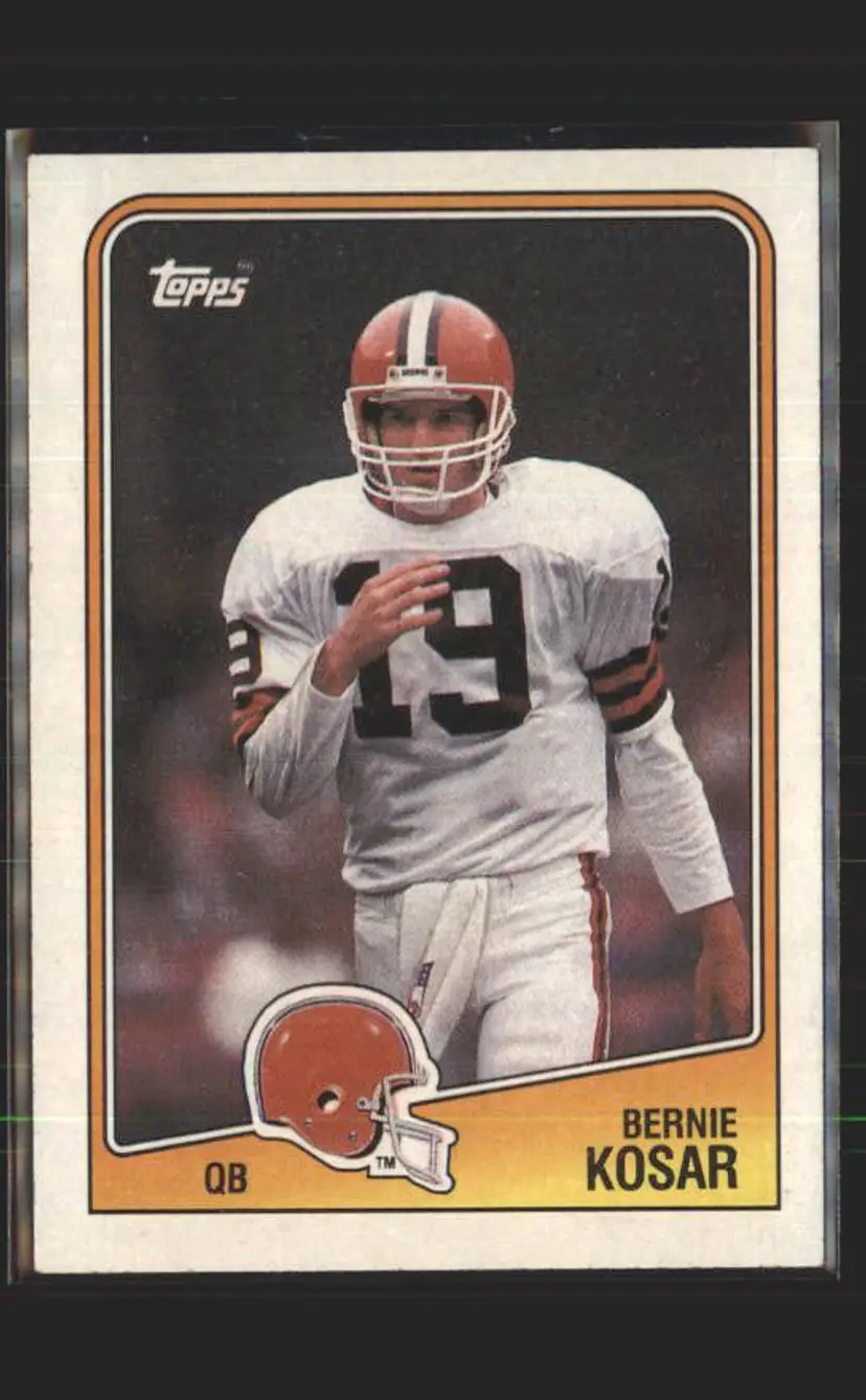 Bernie Kosar 1988 Topps #86 - (139) - Cleveland Browns