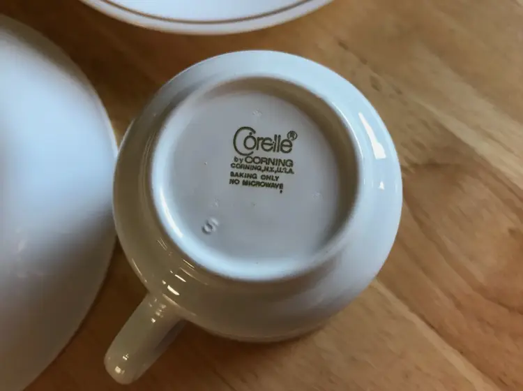 Vintage Corelle Indian Summer Set of 8 Coffee Cups