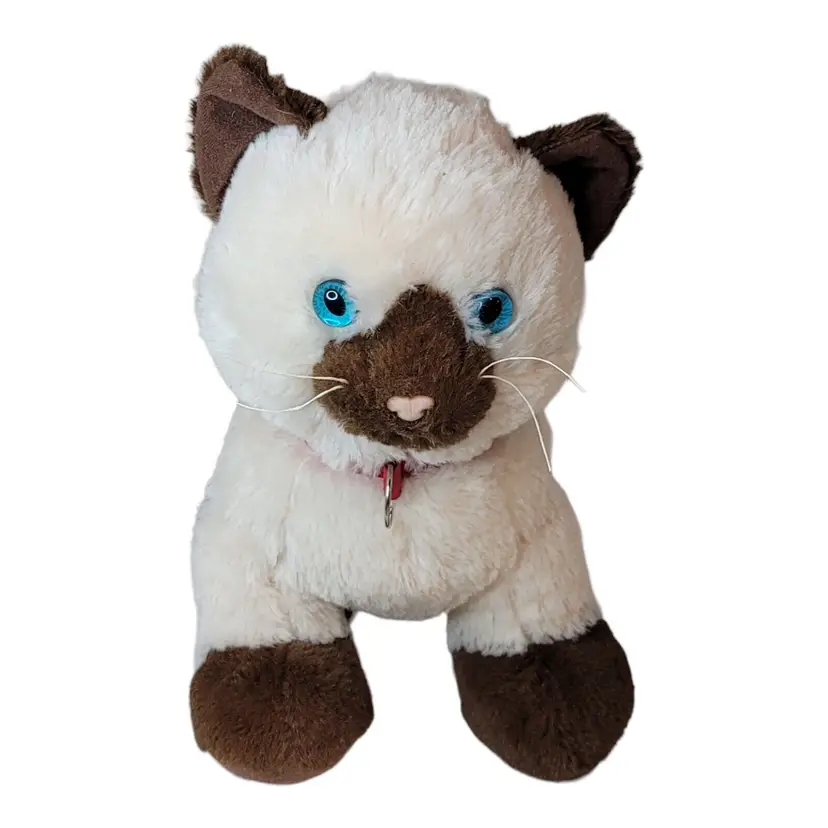 Build A Bear Promise Pets Siamese Himalayan Cat Plush Soft Toy Stuffed Animal
