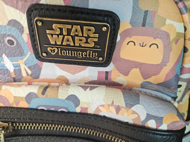 Disney Loungefly Star Wars Ewok AOP Mini Backpack