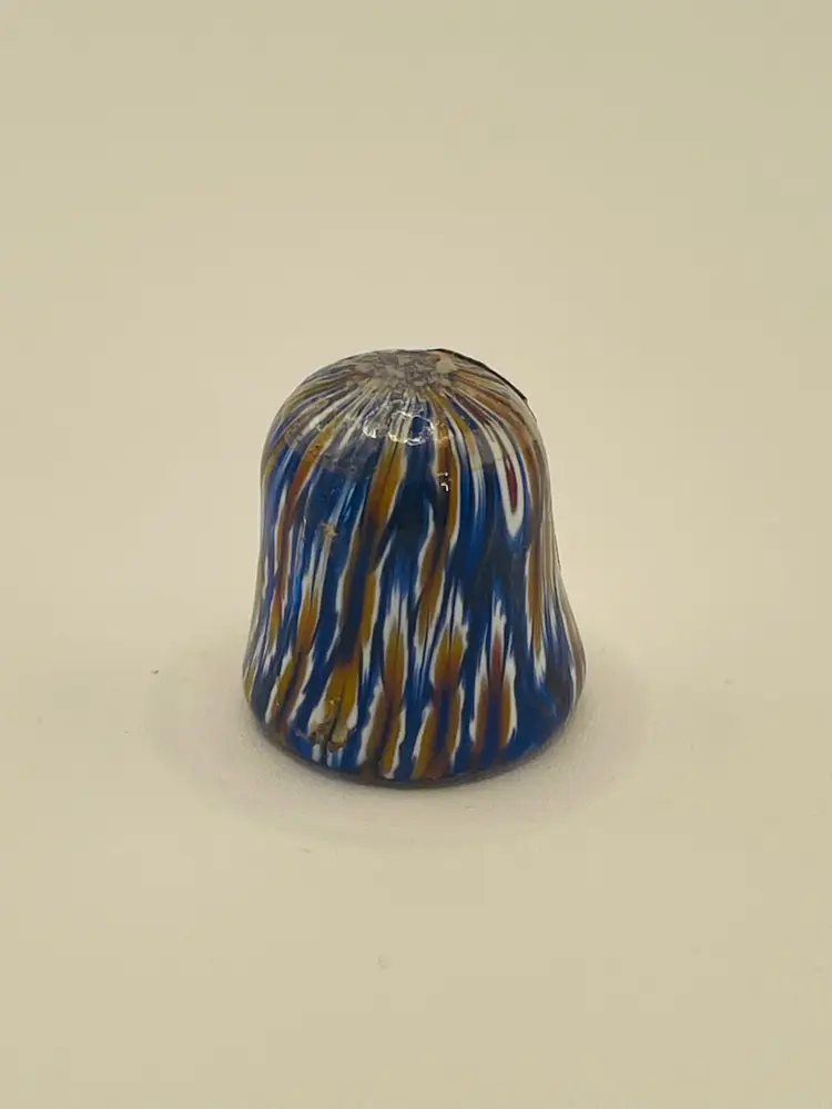 Vintage, Handblown, La Serenissima Murano glass thimble