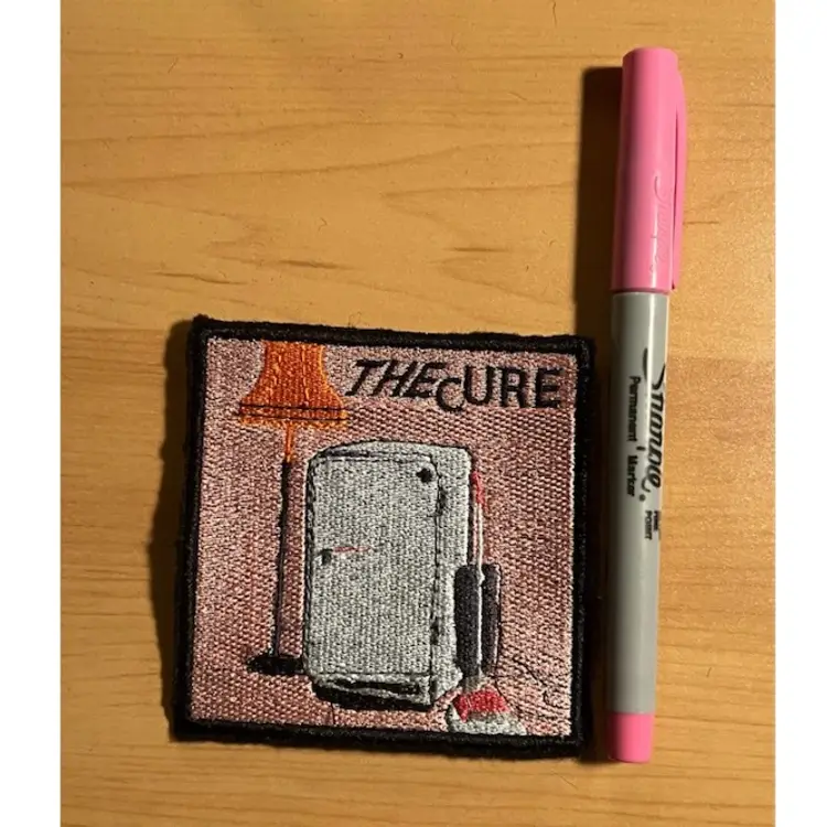 The Cure Three Imaginary Boys Album Cover Embroidered Patch