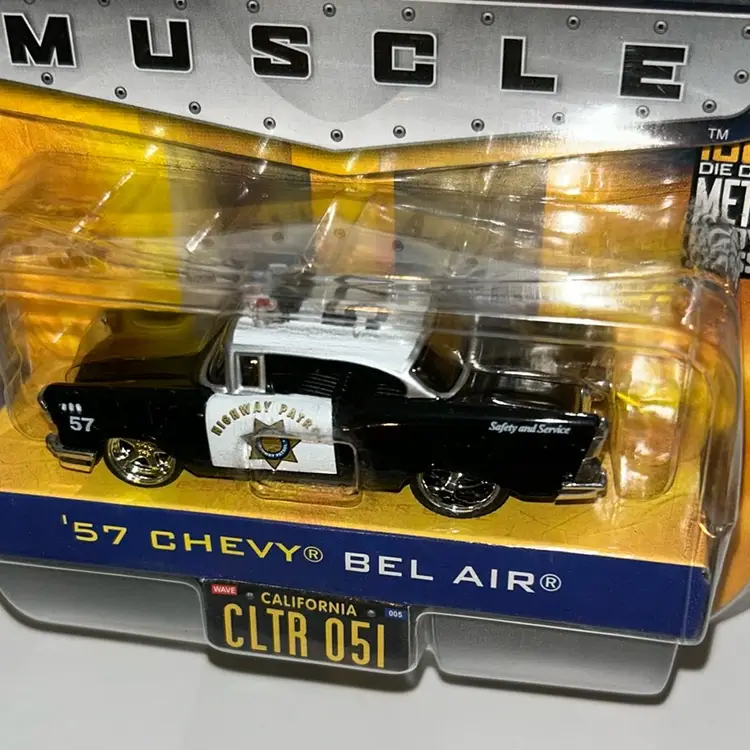 Jada Dub City Wave 5 Bigtime Muscle 1957 Chevy 57 Bel Air Highway Patrol
