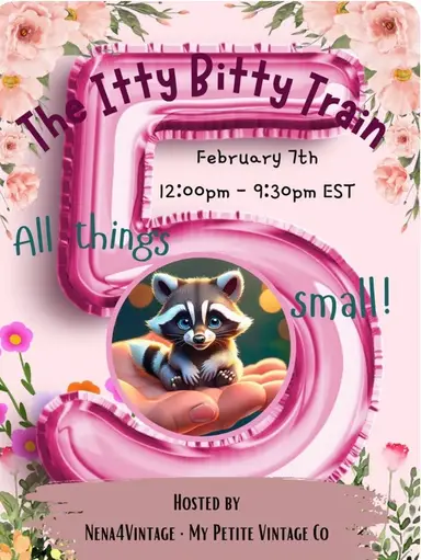 The Itty Bitty Train With Czlovesvintage