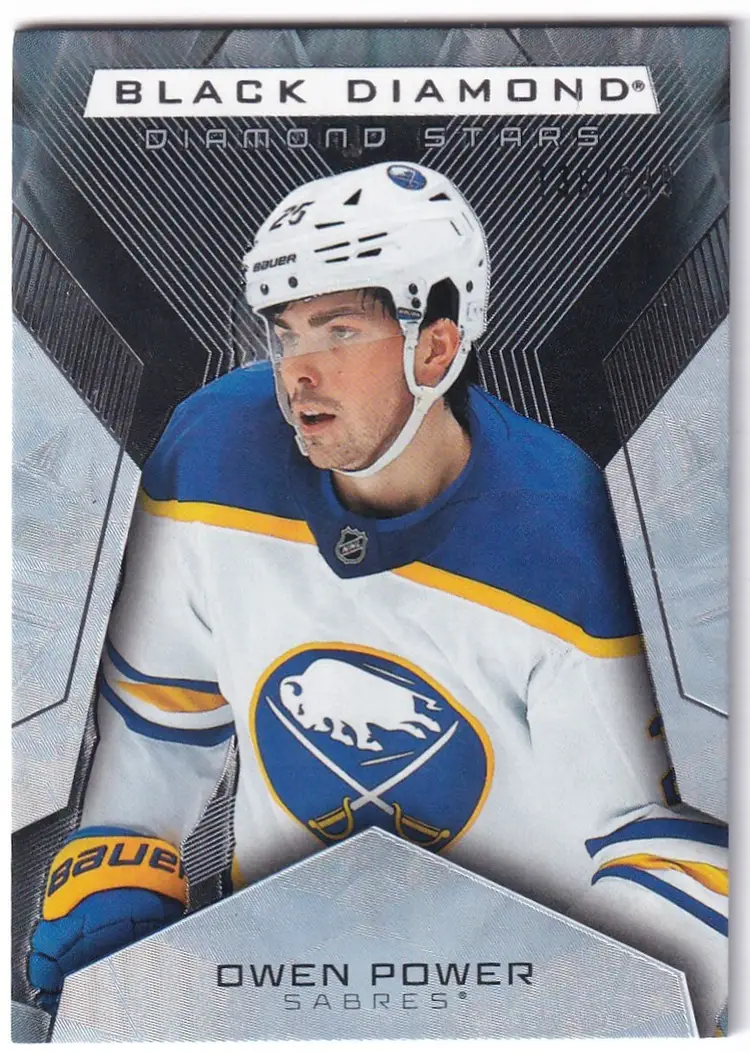 2025-26 Black Diamond Diamond Stars #BDSOP Owen Power Buffalo Sabres Hockey Card
