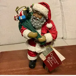 Clothtique Possible Dreams Santa With His Pack 1995 (no box)