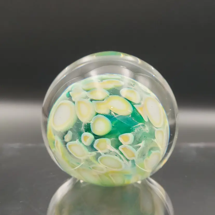 1986 Levay Art Glass Small Paperweight Signed Anton