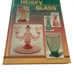 Heisey Glass Identification Vintage Book