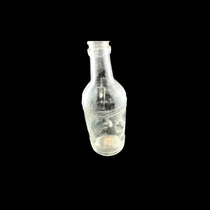 Antique Solution Magnesium Citrate Glass Bottle 7.75β Tall x 2.75β Wide