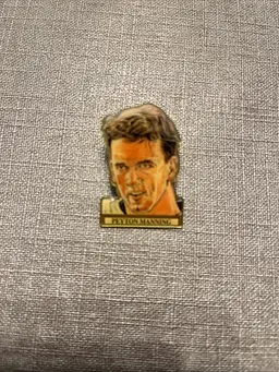 Peyton Manning Portrait Pin