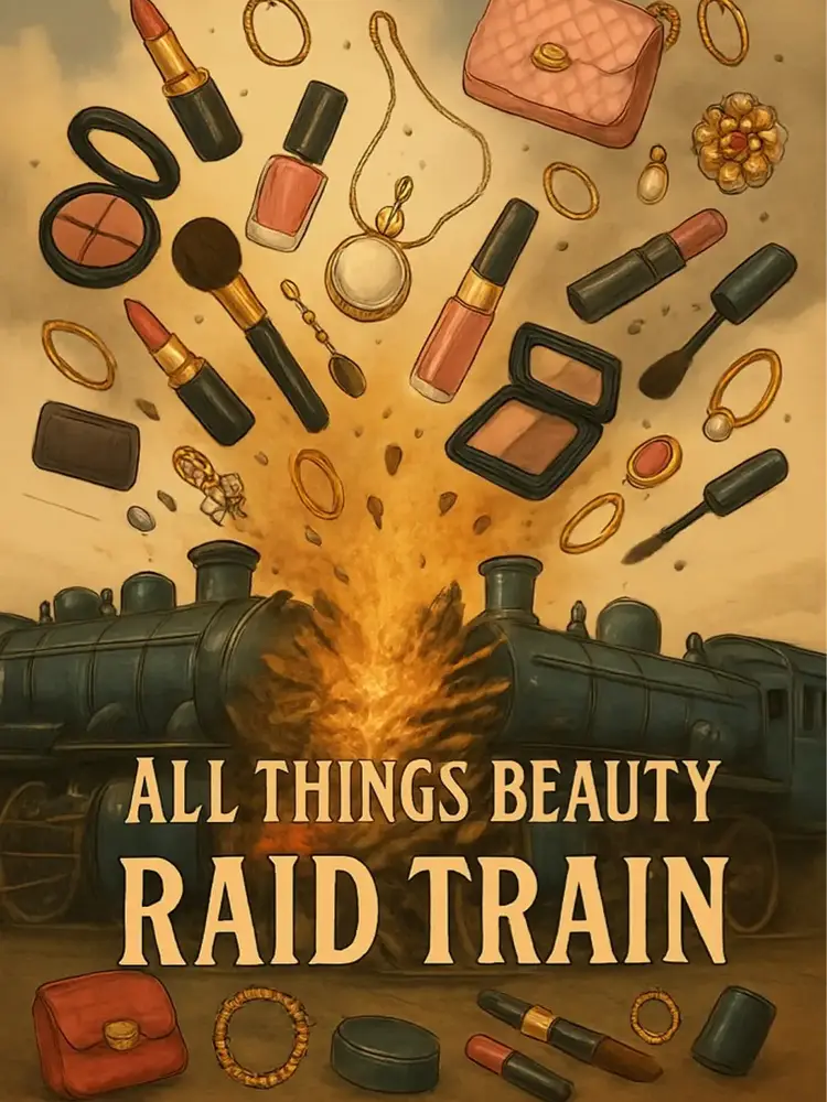 Beauty RAID - Hair Makeup Polish + Handbags Wallets Clutches