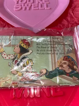 Early 1900’s Queen Of Hearts Postcard