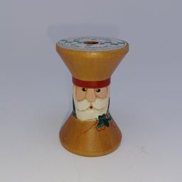 2 1/8" MIDWEST CANNON FALLS EDDIE WALKER SEW SPOOL SANTA CHRISTMAS