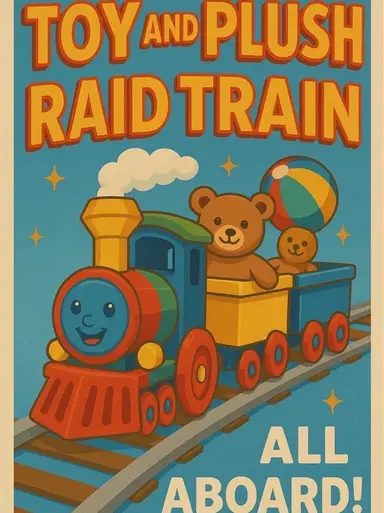 Plushies & Toys Raid Train🧸🪀
