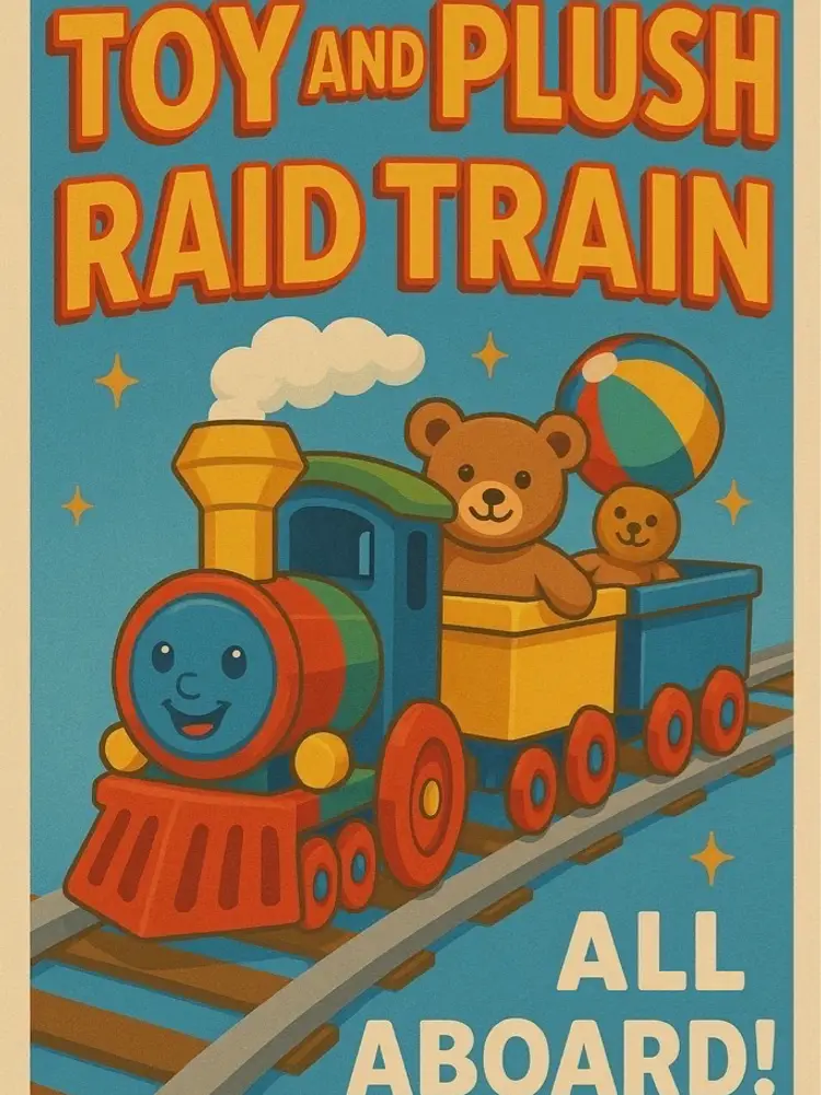 Plushies & Toys Raid Train🧸🪀