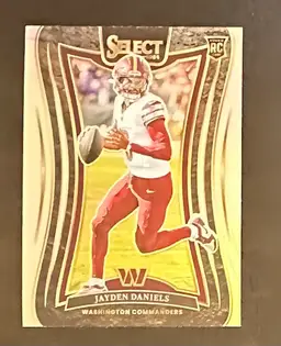 Jayden Daniels Rookie Card - Select Suite Level Silver