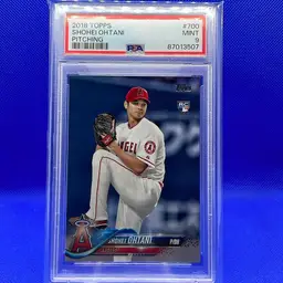 2018 Topps Shohei Ohtani RC PSA 9 Los Angeles Dodgers