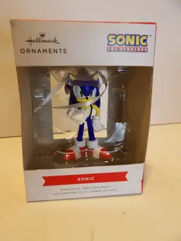 * Hallmark Ornament SONIC The Hedgehog-SEGA-Christmas Tree Ornament
