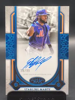 2024 Topps Tier One Starling Marte Auto /99