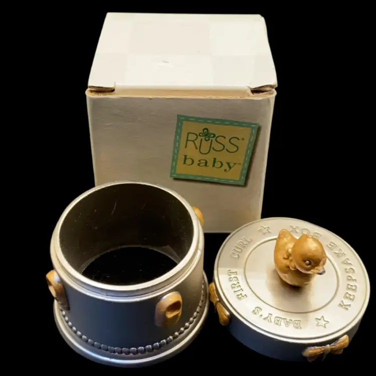 Russ Baby’s First Curl Keepsake Box