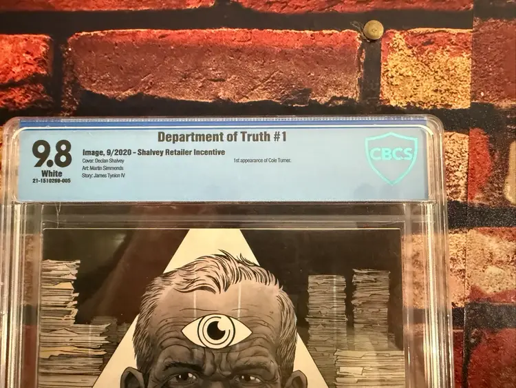 Department Of Truth #1 9.8 CBCS