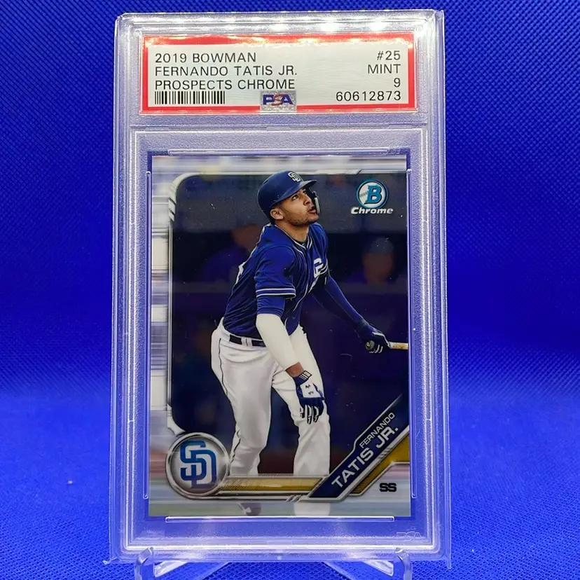 2019 Bowman Chrome Prospects Fernando Tatis Jr PSA 9 San Diego Padres