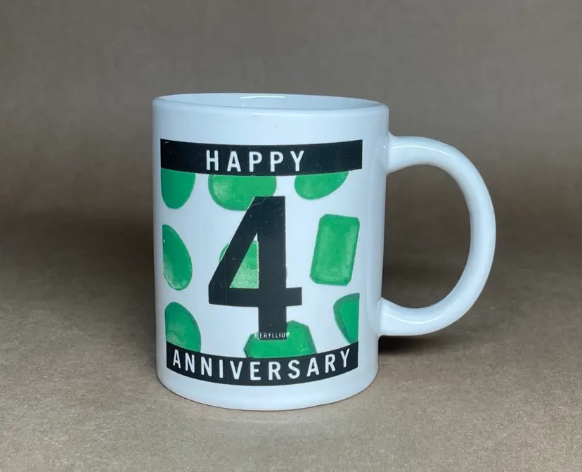American Chemistry Society ACS 4th Anniversary Be Berylium Coffee Tea Mug