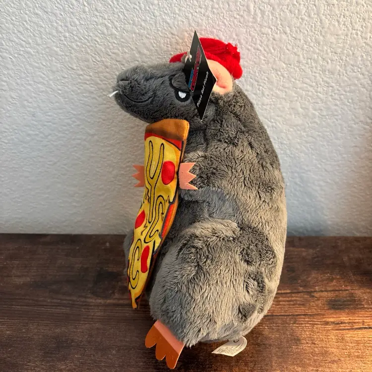 New York Comic Con Pizza Rat Plush 9 Inches