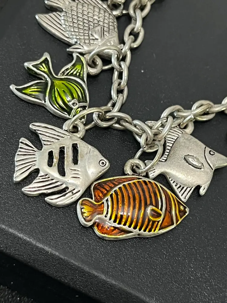 Fish Charm Bracelet