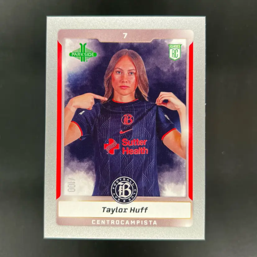 Taylor Huff 2025 Parkside NWSL Espanol Set Silver /100 Soccer Card