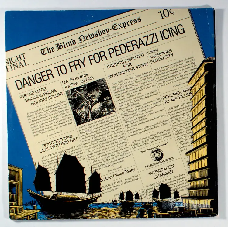 Firesign Theatre - Nick Danger: The Three Faces Of Al (1984) Vinyl LP • Comedy