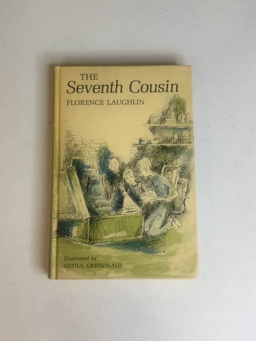 Vintage Children’s Book ‘The Seventh Cousin’ By Florence Laughlin Hard Cover CR 1966