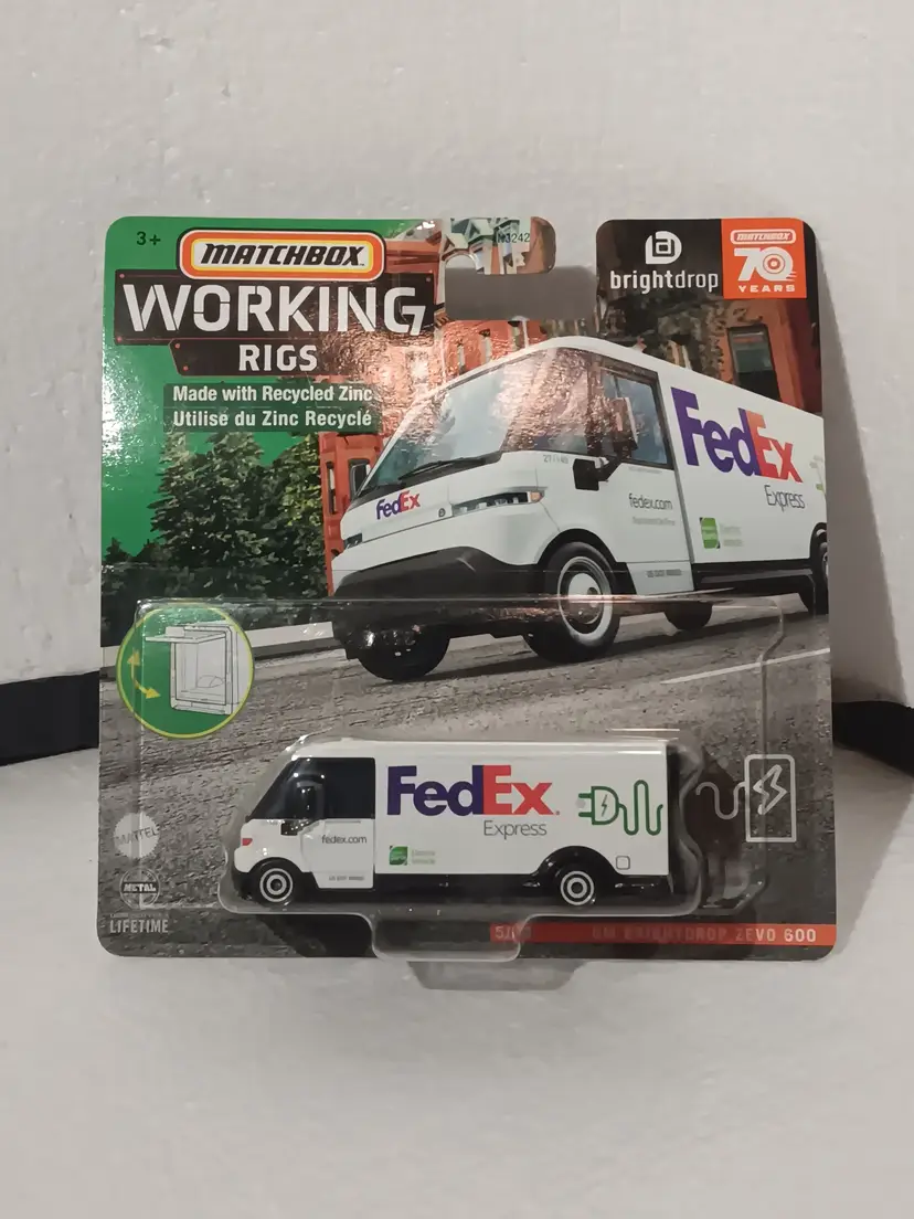 Fed-ex matchbox car