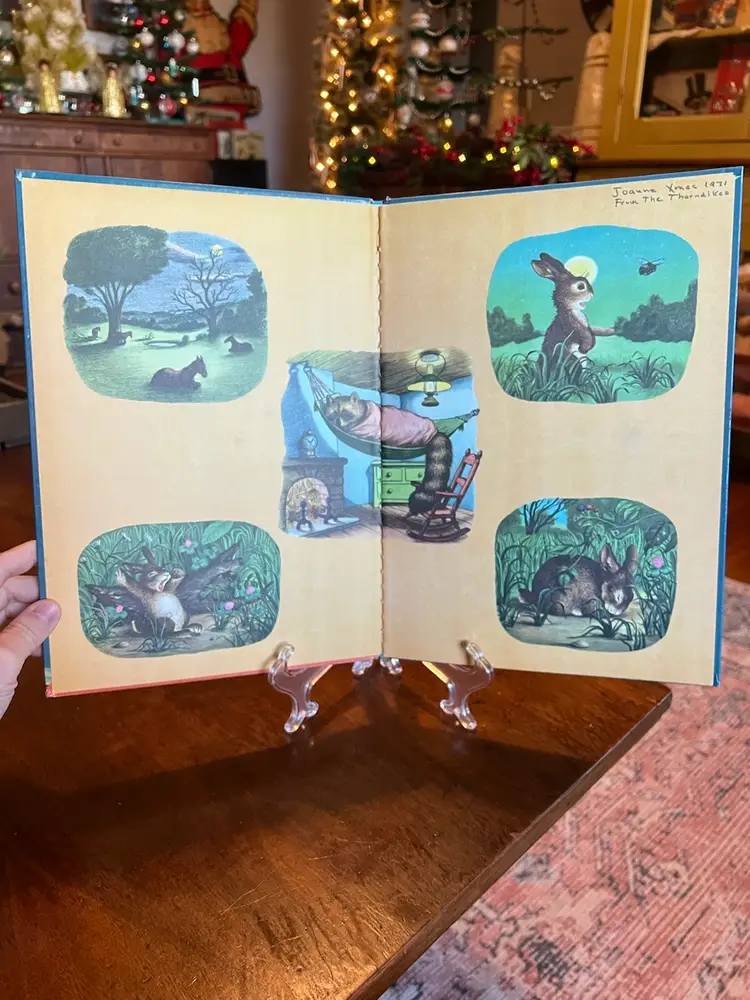 LARGE Golden Sleepy Book- 1965