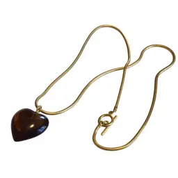 Lucite Heart Necklace