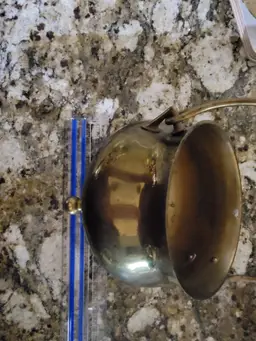 Brass Heavy Cauldron