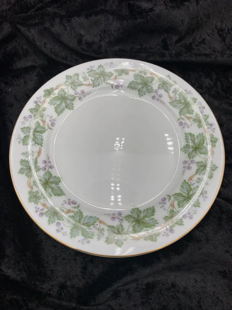 Vtg. Noritake 'Madera' Pattern Porcelain Salad Plate, #5106, MINT