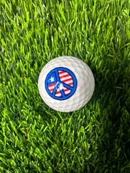 Scotty Cameron Putters Peace Flag USA Sign Titleist Pro V1X Golf Ball