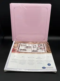 Creative Memories Pink 12x12 Album And Pages