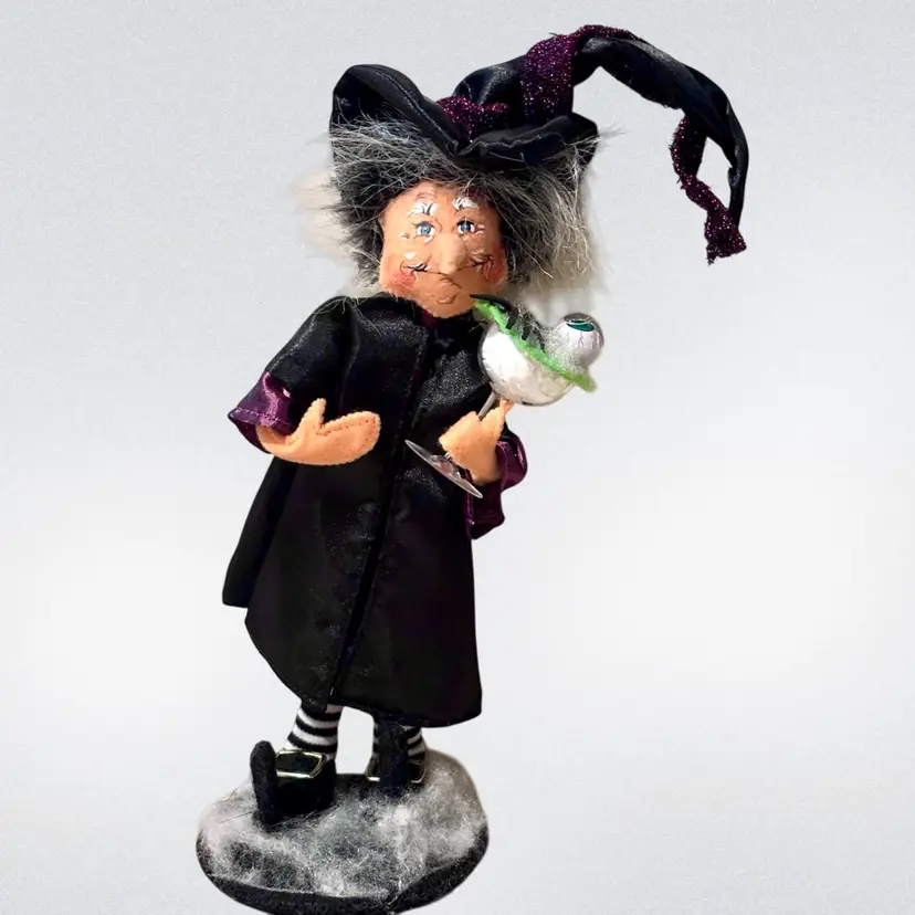 ANNALEE 10" Witches Cocktail w/Eyeball & Spider 2011
