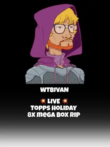 My Topps Holiday Mega Box Team Rip On @midwestboxbreak! 